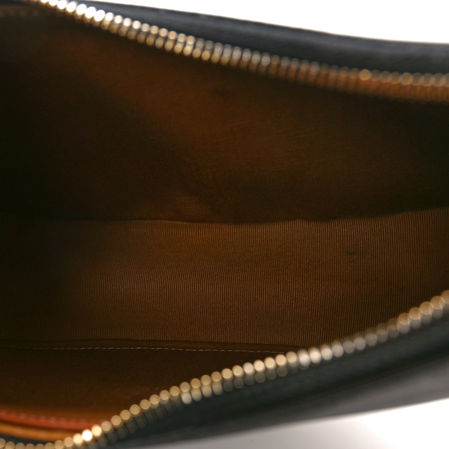 Triomphe Canvas Calfskin Ava Shoulder Bag Tan