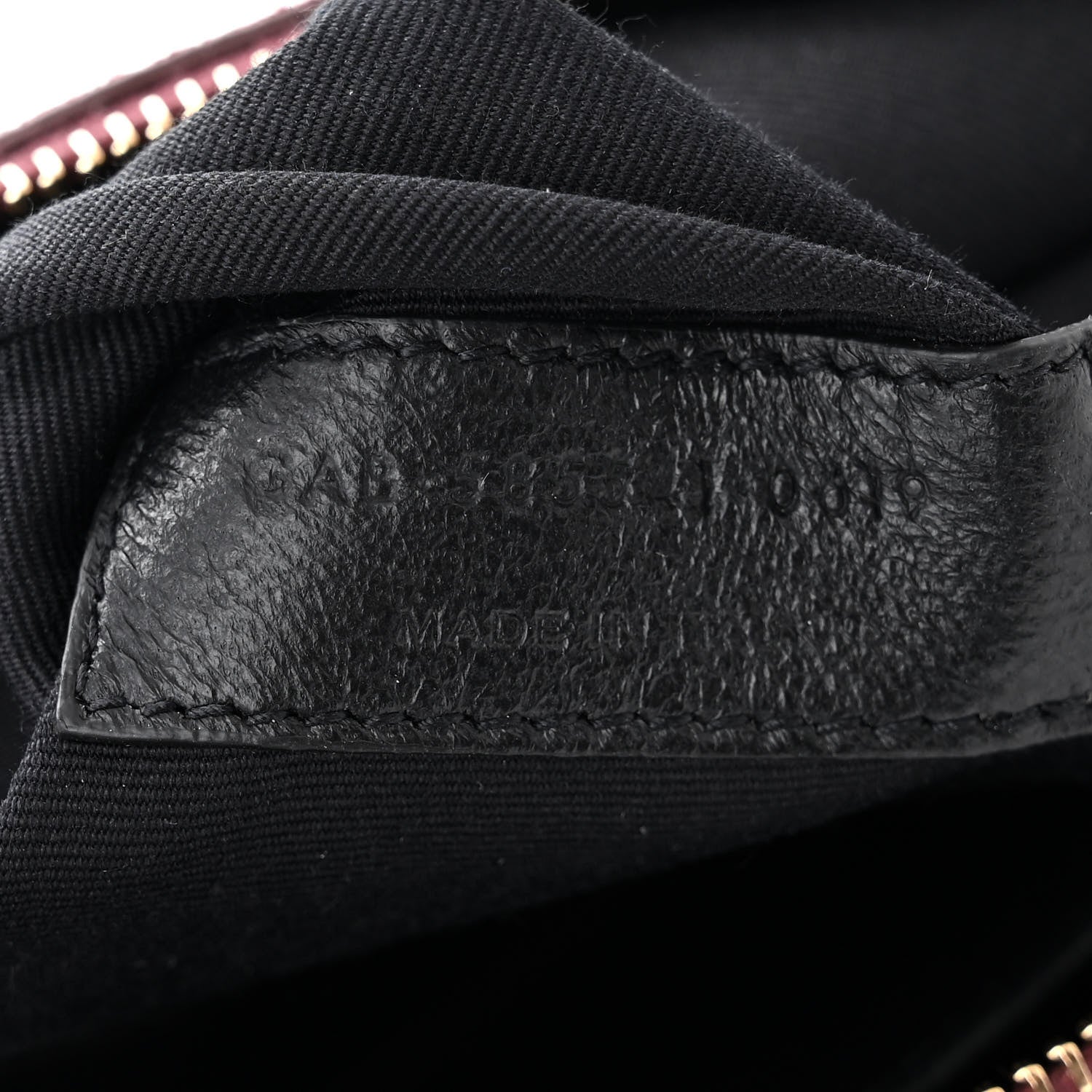 Saint Laurent Suede All-Over Monogram Crossbody Burgundy 7 of 10