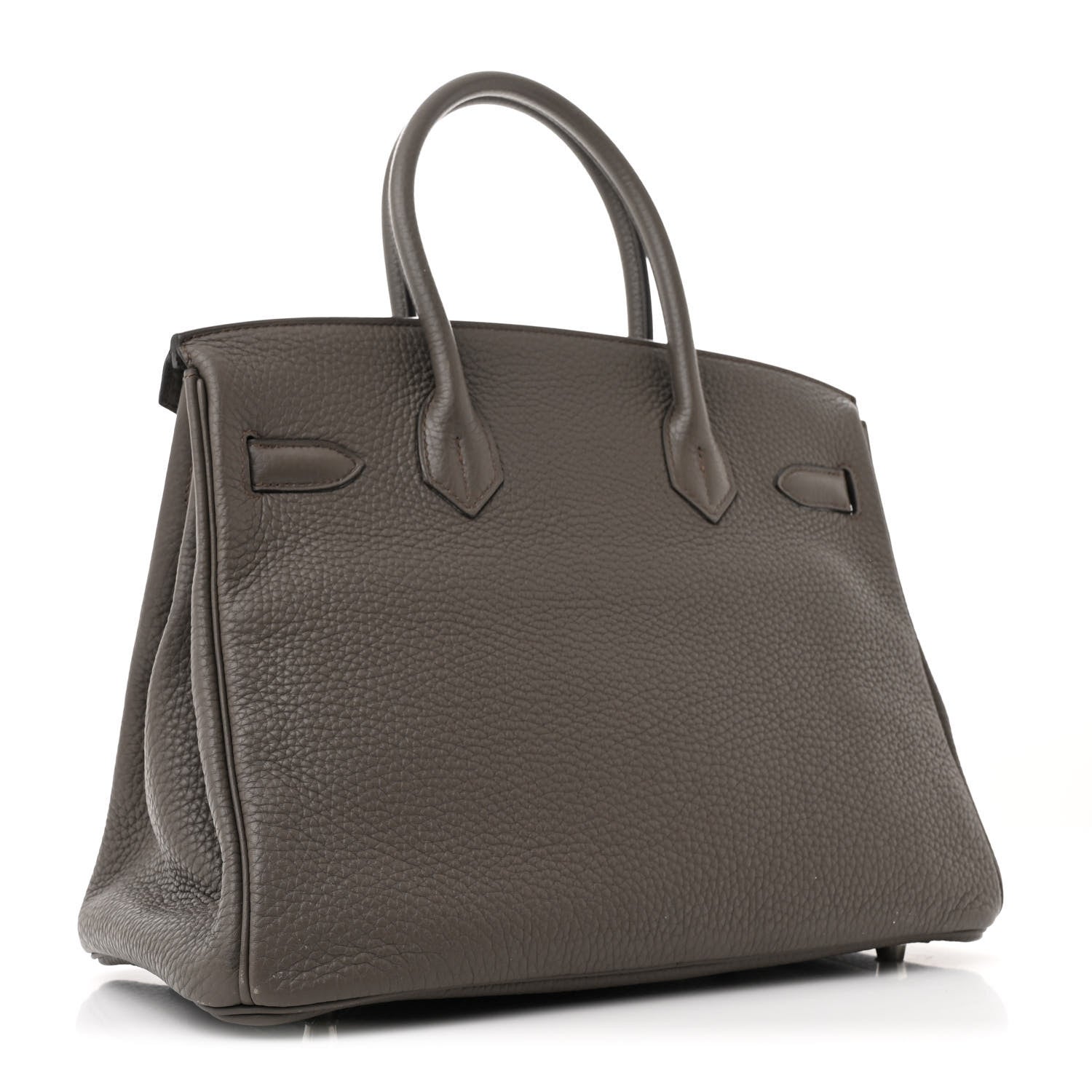 Hermes Taurillon Clemence Birkin 30 Etain 3 of 15