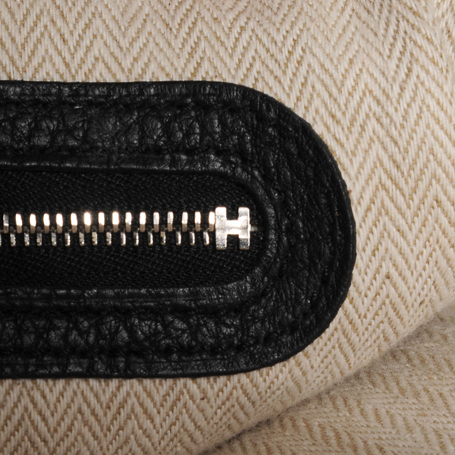Hermes Fjord Garden Party Tote 36 MM Black 6 of 13