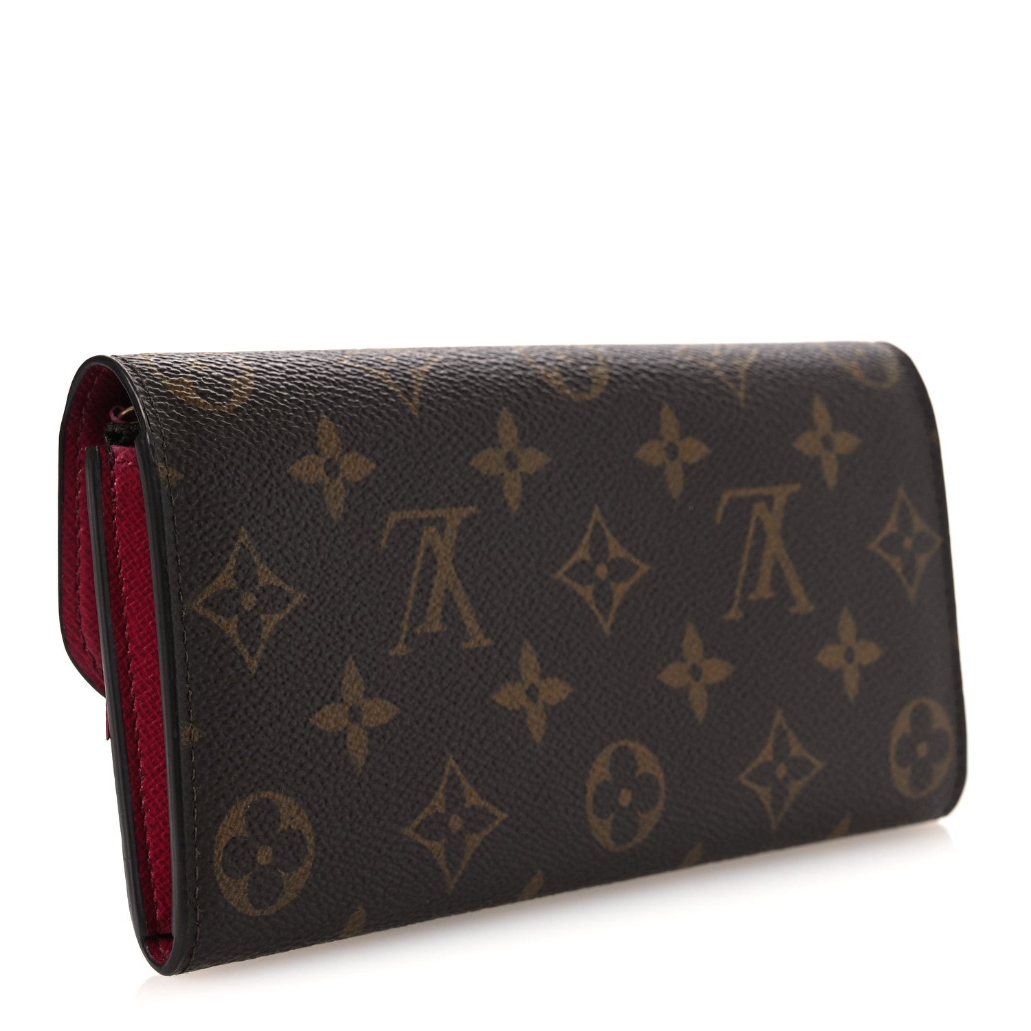 Louis Vuitton Monogram Emilie Wallet Fuchsia 3 of 9