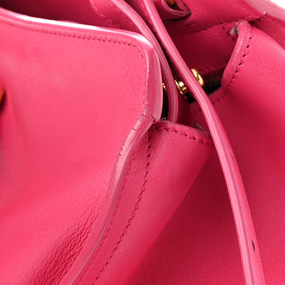 Saint Laurent Calfskin Small Monogram Cabas Fuchsia 16 of 16