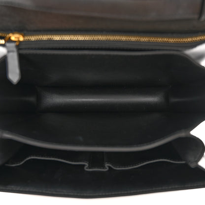 Celine Box Calfskin Medium Classic Box Flap Bag Black 5 of 12
