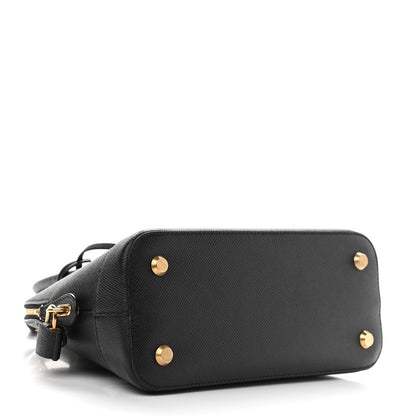 Balenciaga Signature Grained Calfskin Logo S Ville Top Handle Bag Black 4 of 12