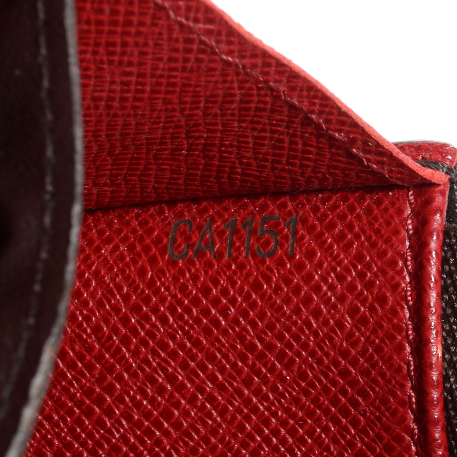 Louis Vuitton Monogram Emilie Wallet Red 8 of 8