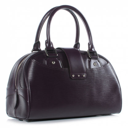Louis Vuitton Epi Bowling Montaigne GM Cassis 3 of 8
