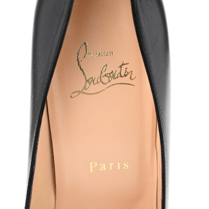 Christian Louboutin Kid Leather Grapi 120 Platform Pumps 39 Black 8 of 9