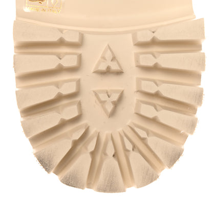 Gucci Rubber GG Monogram Perforated Elea Platform 55mm Lug Sole Sandals 39 Mystic White 10 of 18