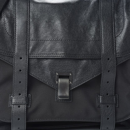 Proenza Schouler Lambskin PS1 Extra Large Satchel Black 9 of 18