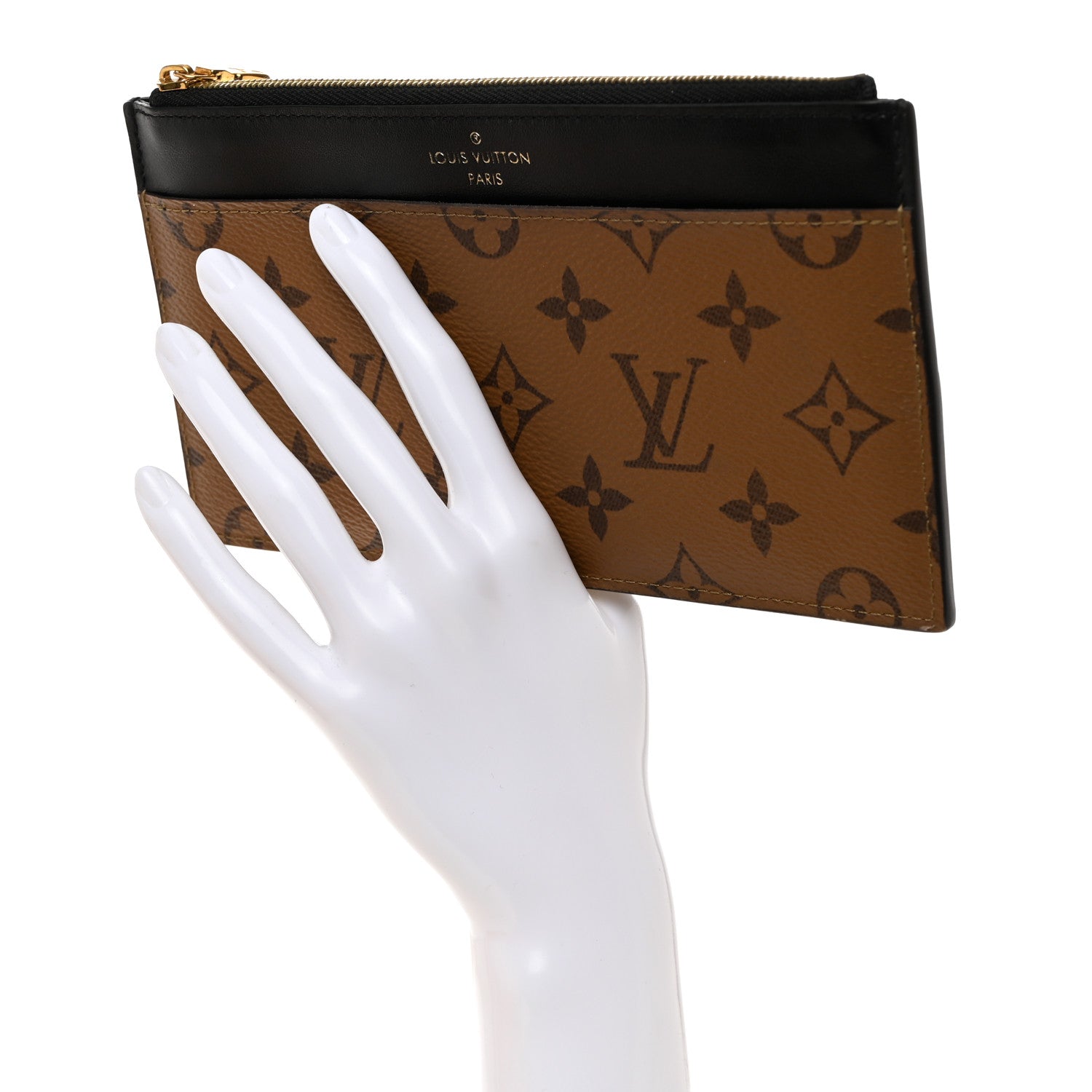 Louis Vuitton Reverse Monogram Slim Purse 2 of 8