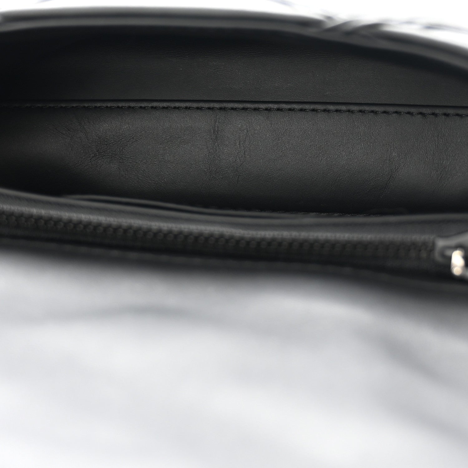 Louis Vuitton Lambskin Malletage Monochrome Top Handle GO-14 MM Black 6 of 10