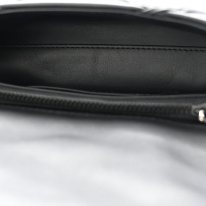 Louis Vuitton Lambskin Malletage Monochrome Top Handle GO-14 MM Black 6 of 10