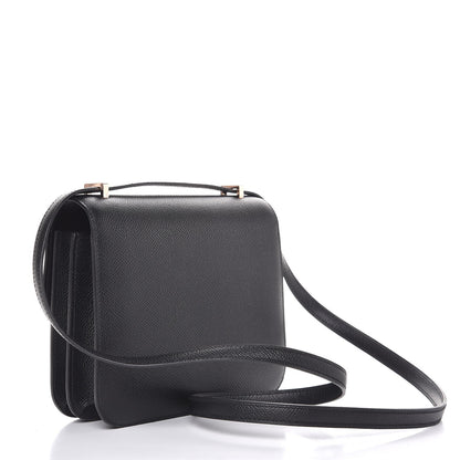 Hermes Epsom Constance 18 Black 3 of 14