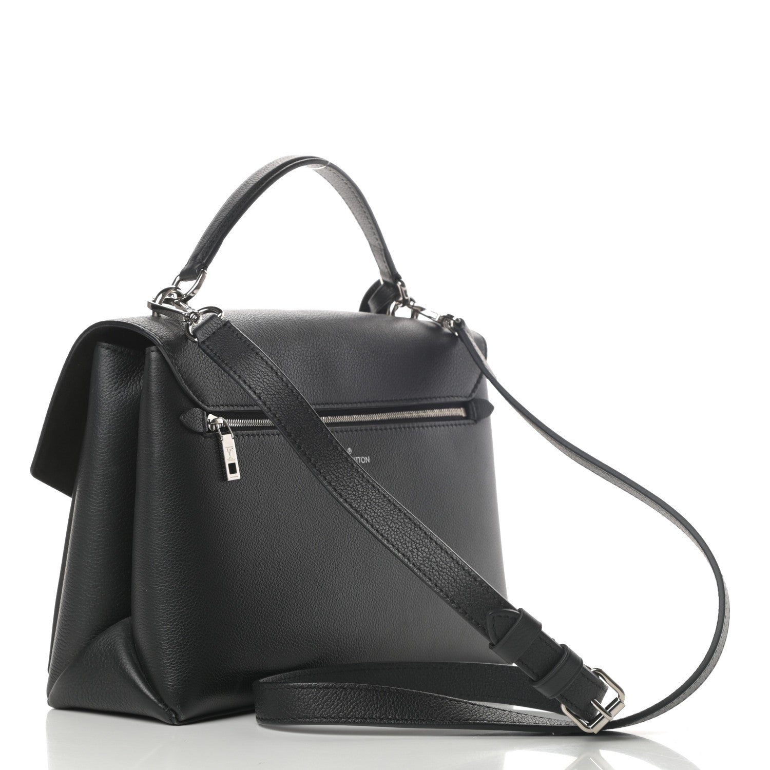 Louis Vuitton Soft Calfskin My Lockme Top Handle Black 3 of 10