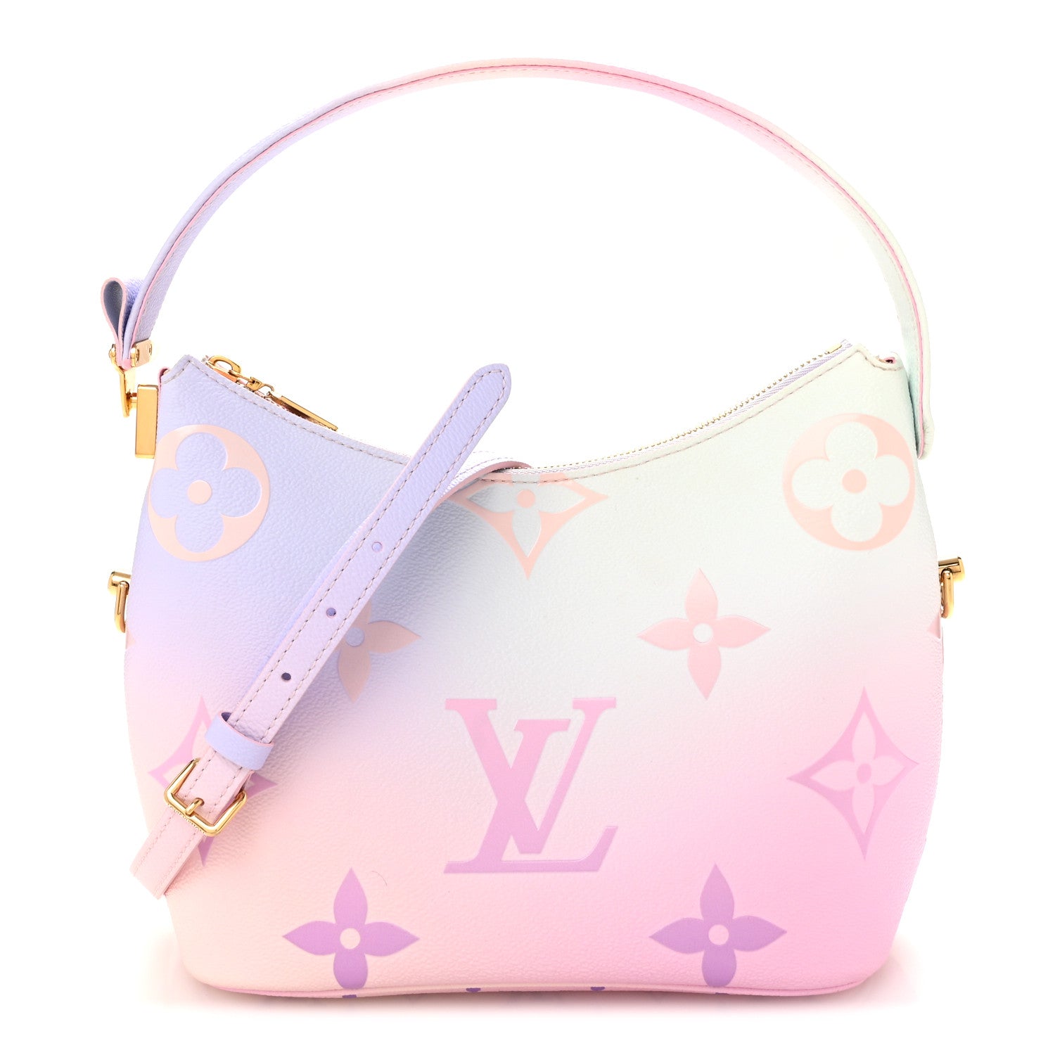Louis Vuitton Monogram Giant Spring In The City Marshmallow Hobo PM Sunrise Pastel 1 of 12