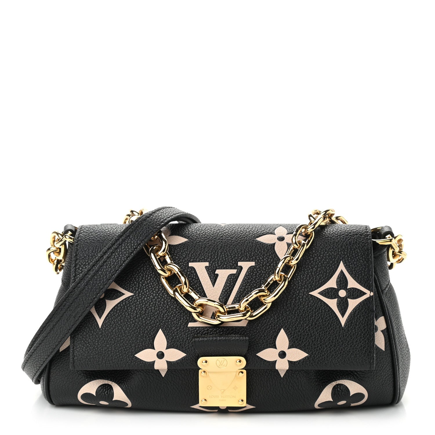 Louis Vuitton Empreinte Monogram Giant Favorite Black Beige 1 of 10