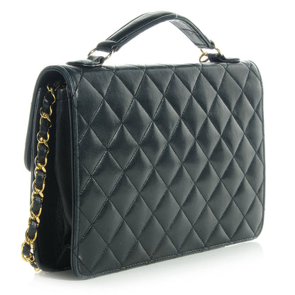 Chanel Lambskin Small CC Flap Black 3 of 7