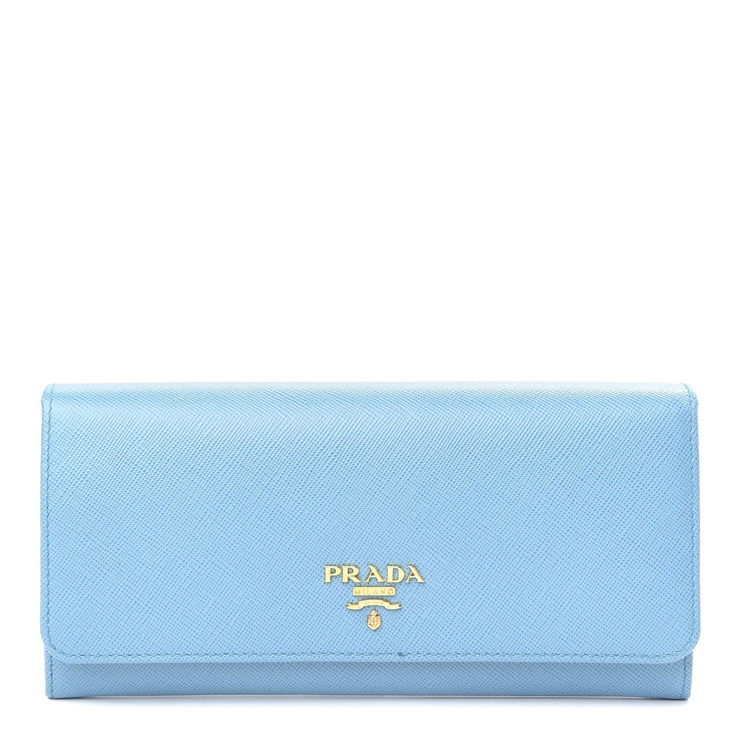 Saffiano Metal Continental Flap Wallet Voyage