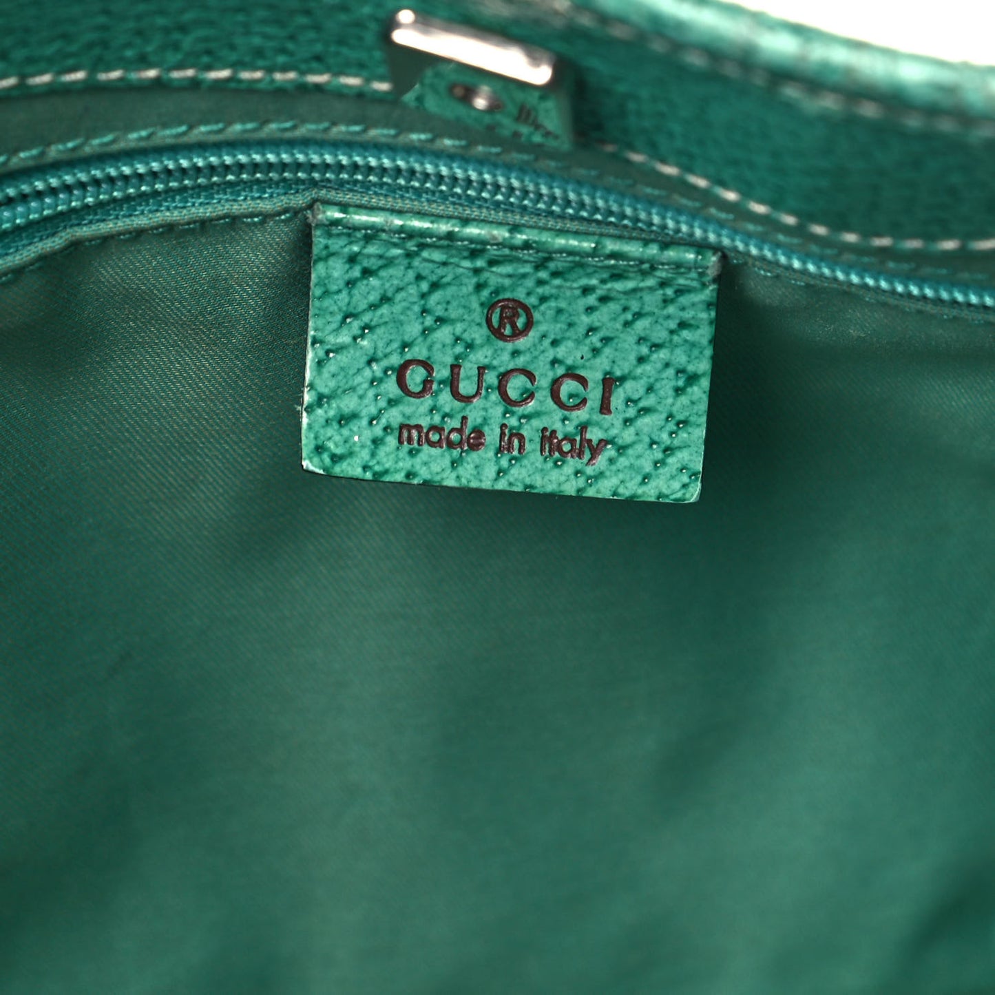 Monogram Shoulder Bag Turquoise
