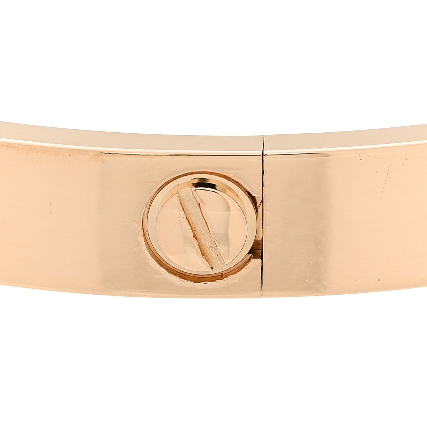 18K Yellow Gold LOVE Bracelet 19