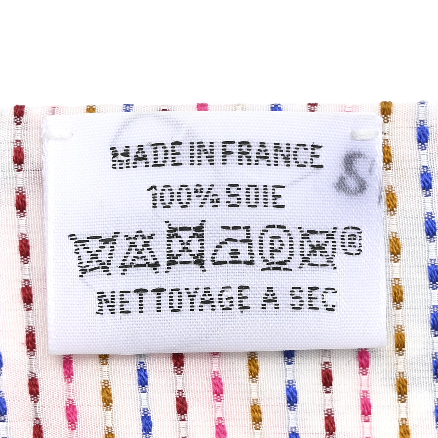 Silk En Liberte Long Twilly Jaune Vif Bleu Rouge