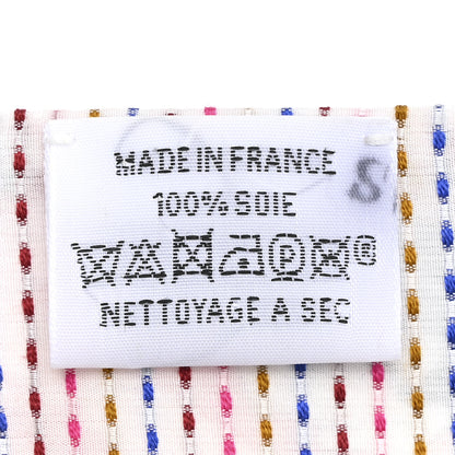 Hermes Silk En Liberte Long Twilly Jaune Vif Bleu Rouge 3 of 5