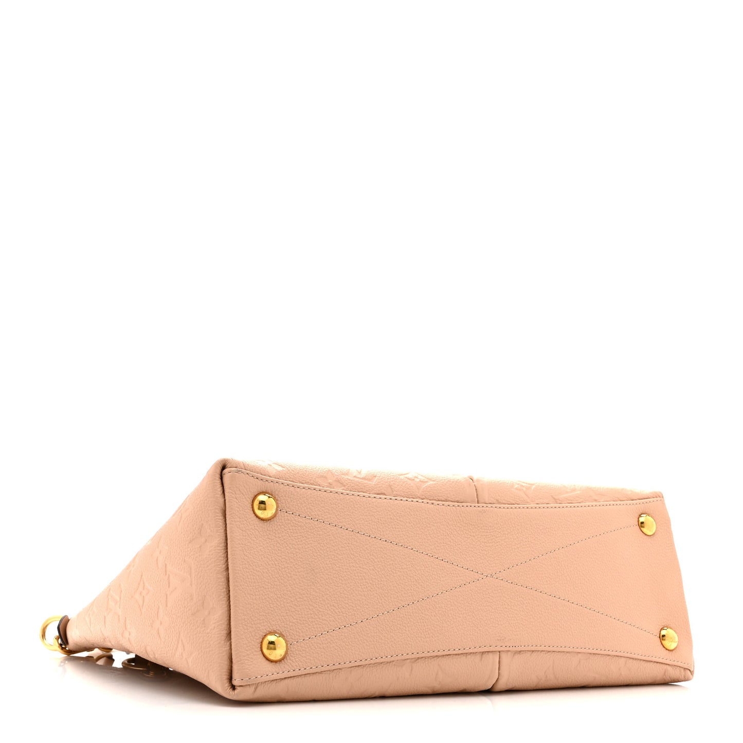 Empreinte V Tote MM Beige Rose Creme