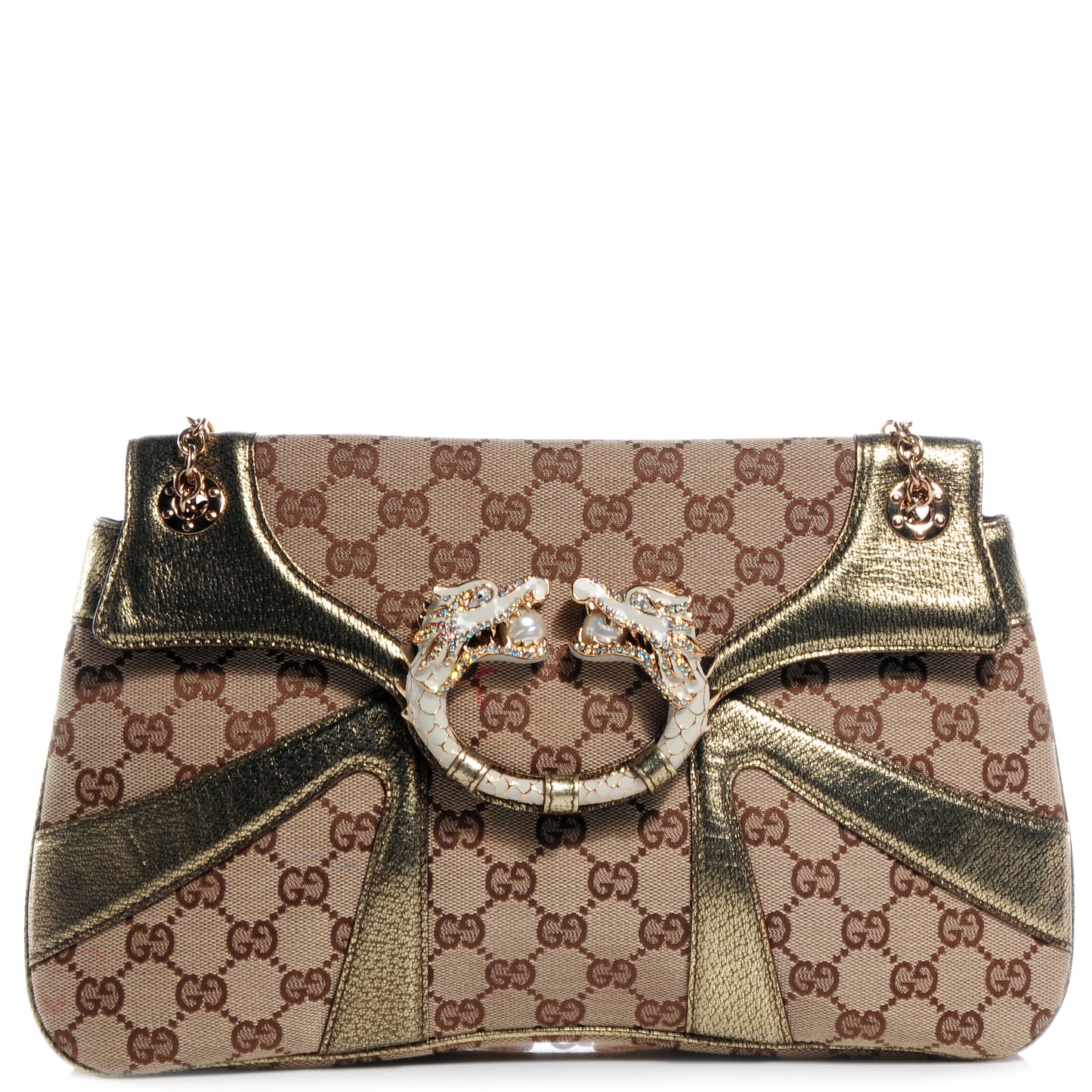 Monogram Tom Ford Jeweled Dragon Bag
