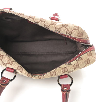 Gucci Monogram Small Boston Red 5 of 16