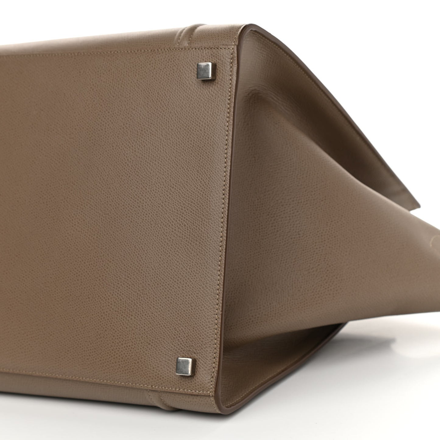 Baby Grained Calfskin Medium Phantom Luggage Taupe