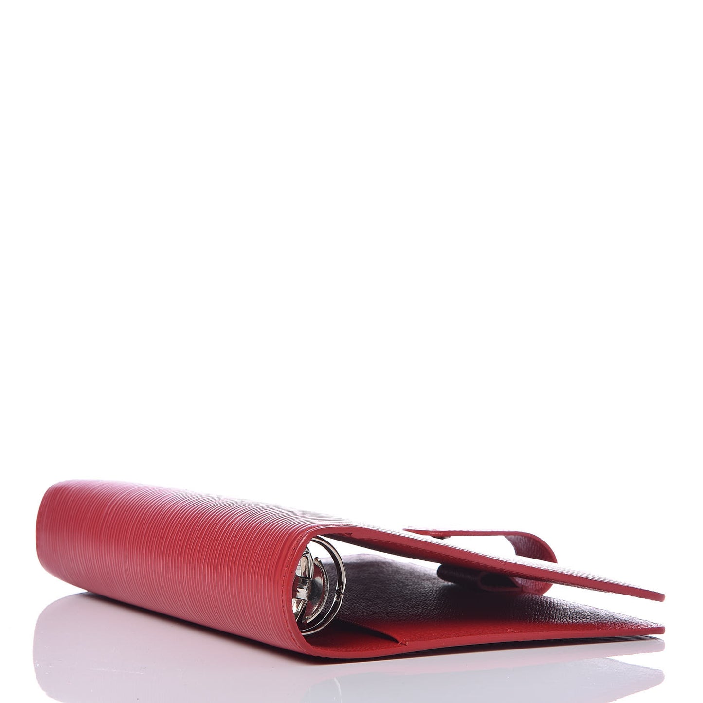 Epi Medium Ring Agenda Cover Rouge