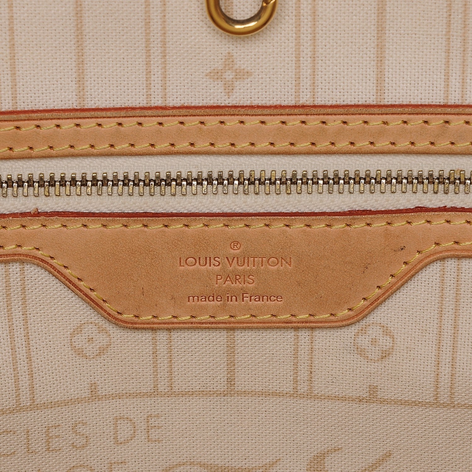 Louis Vuitton Damier Azur Neverfull MM 6 of 7