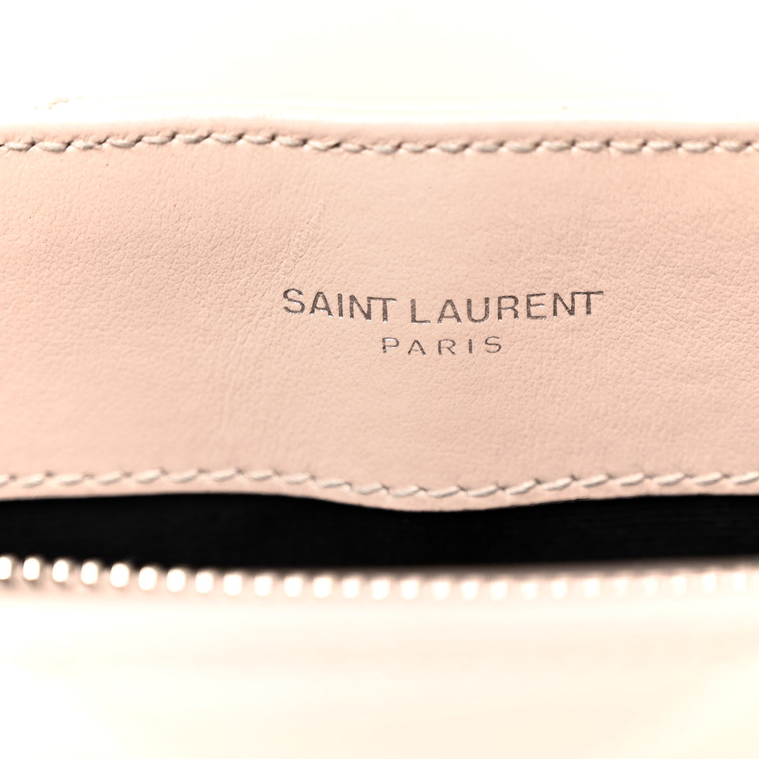Saint Laurent Calfskin Y Quilted Monogram Small Loulou Chain Satchel Marble Pink 6 of 10