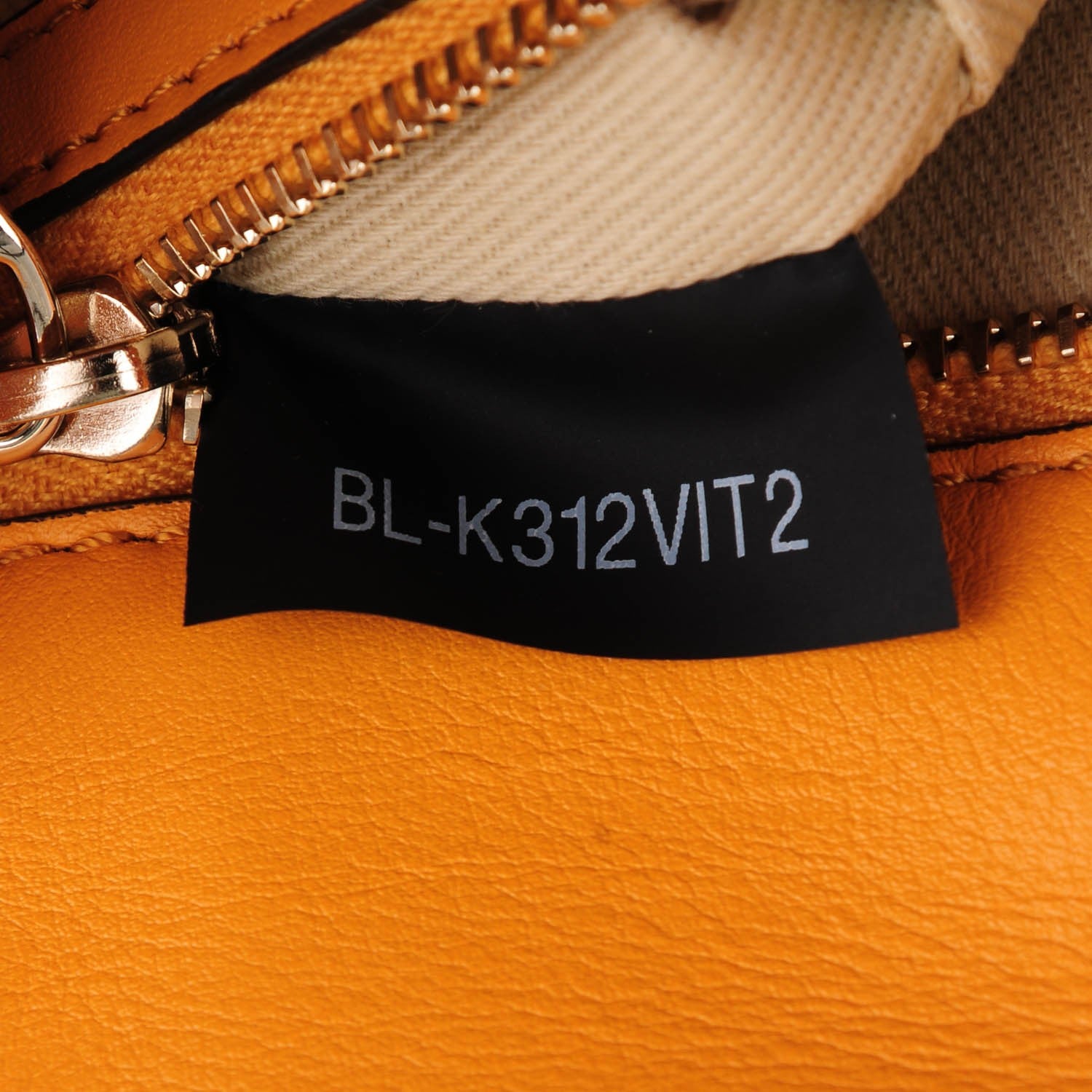 Valentino Garavani Vitello Small Glam Lock Rockstud Flap Mandarin Sorbet 7 of 7