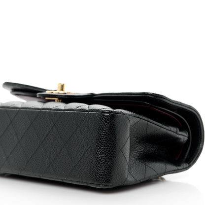 Chanel Caviar Quilted Small Double Flap Black 11 of 11