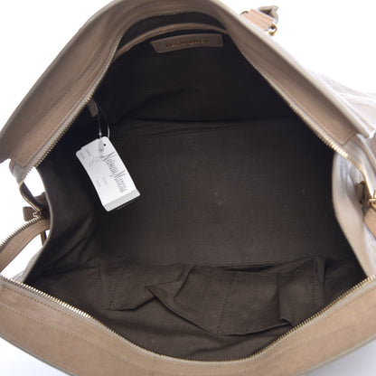 Saint Laurent Sheepskin Medium Cabas ChYc Taupe 5 of 22