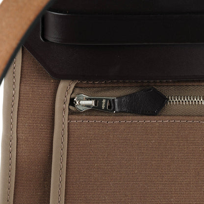 Hermes Vache Hunter Toile Herbag Zip 31 PM Etoupe Ebene 7 of 11