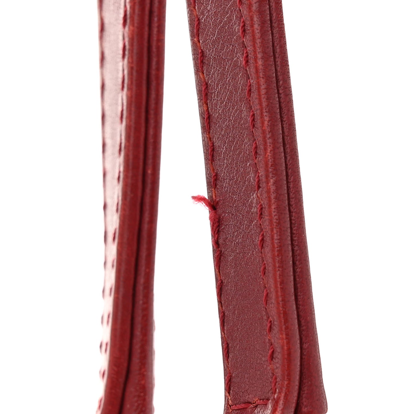 Canvas Mini Deauville Tote Red
