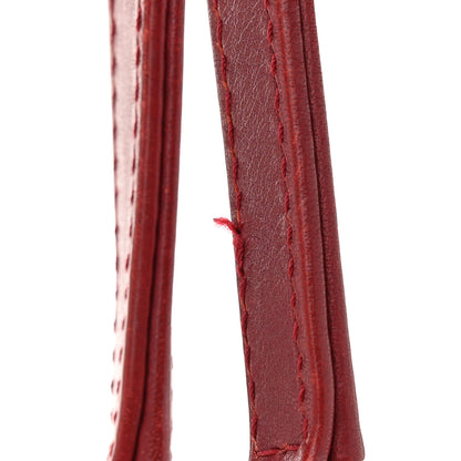 Chanel Canvas Mini Deauville Tote Red 13 of 15