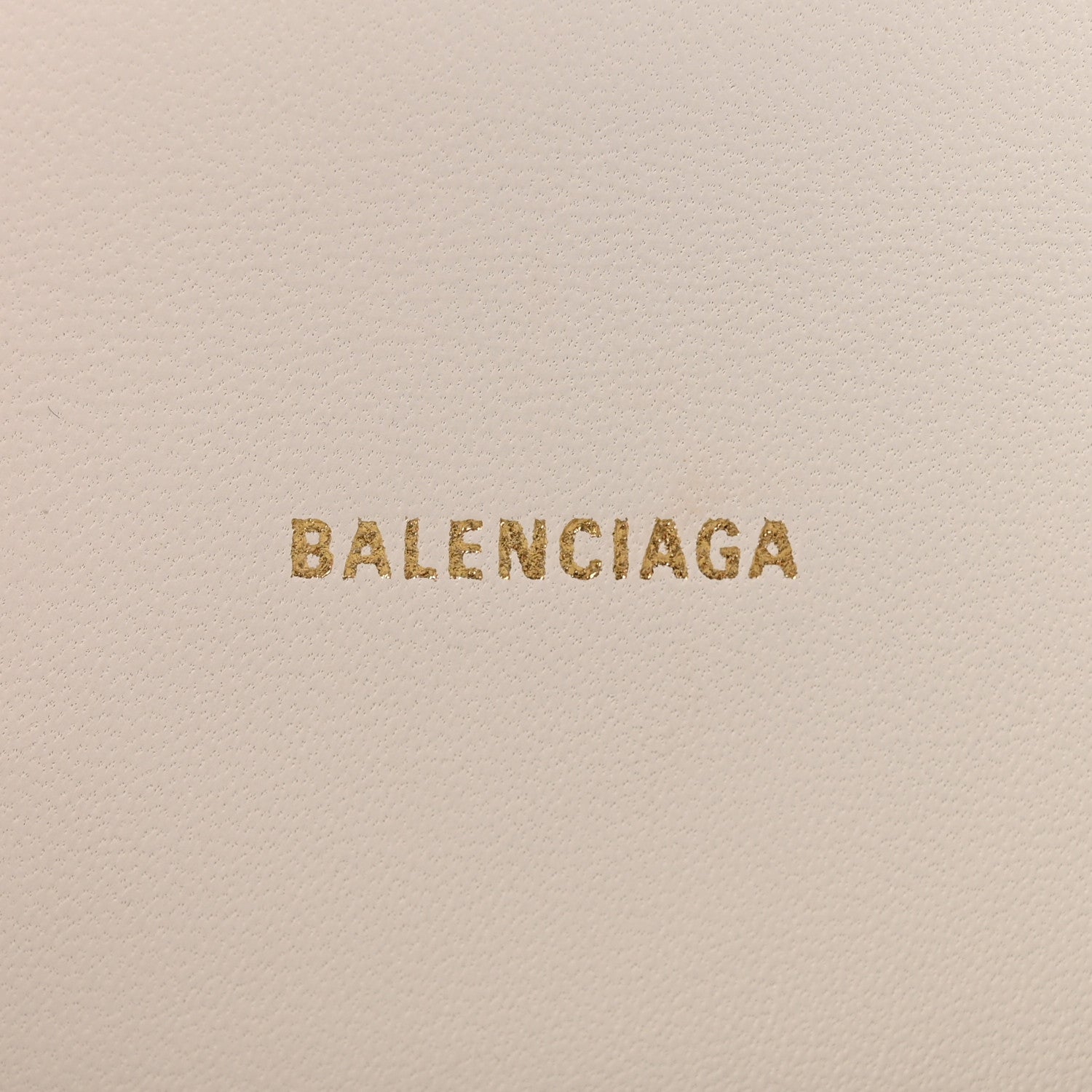 Balenciaga Shiny Calfskin Crocodile Embossed Hourglass Top Handle Bag XS White 6 of 12