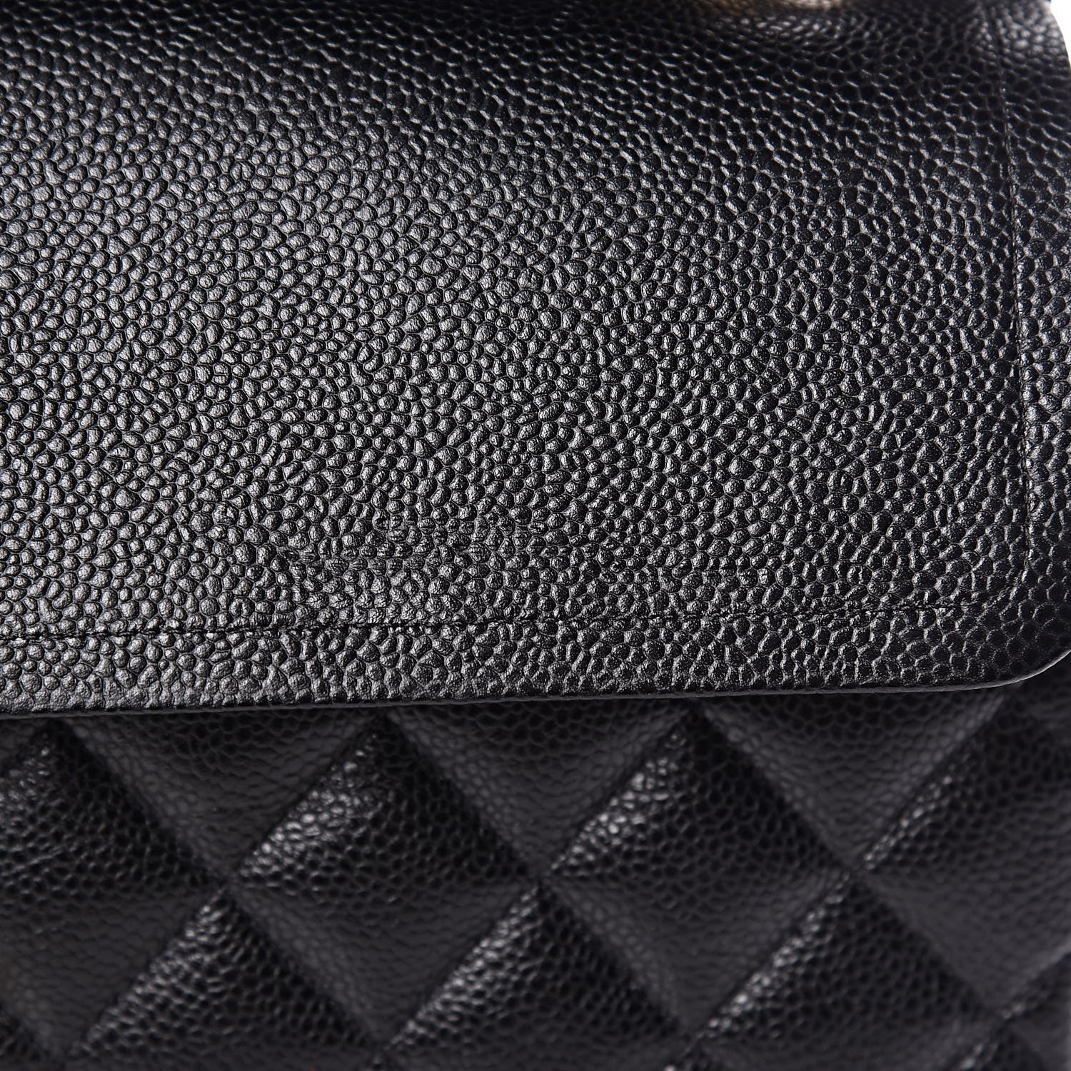 Chanel Caviar Quilted Jumbo Double Flap Black 17 of 24