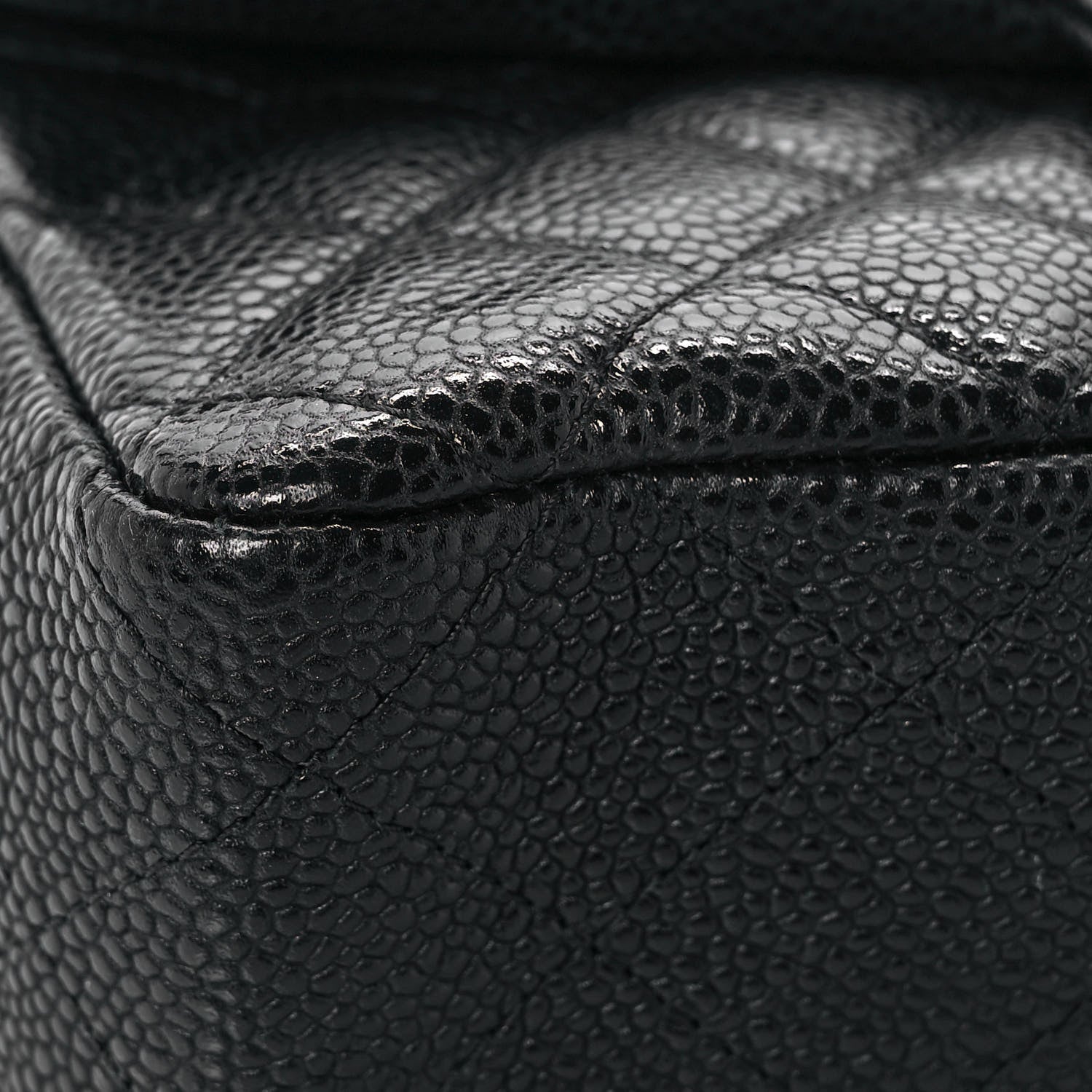 Chanel Caviar Quilted Mini Rectangular Flap Black 10 of 12