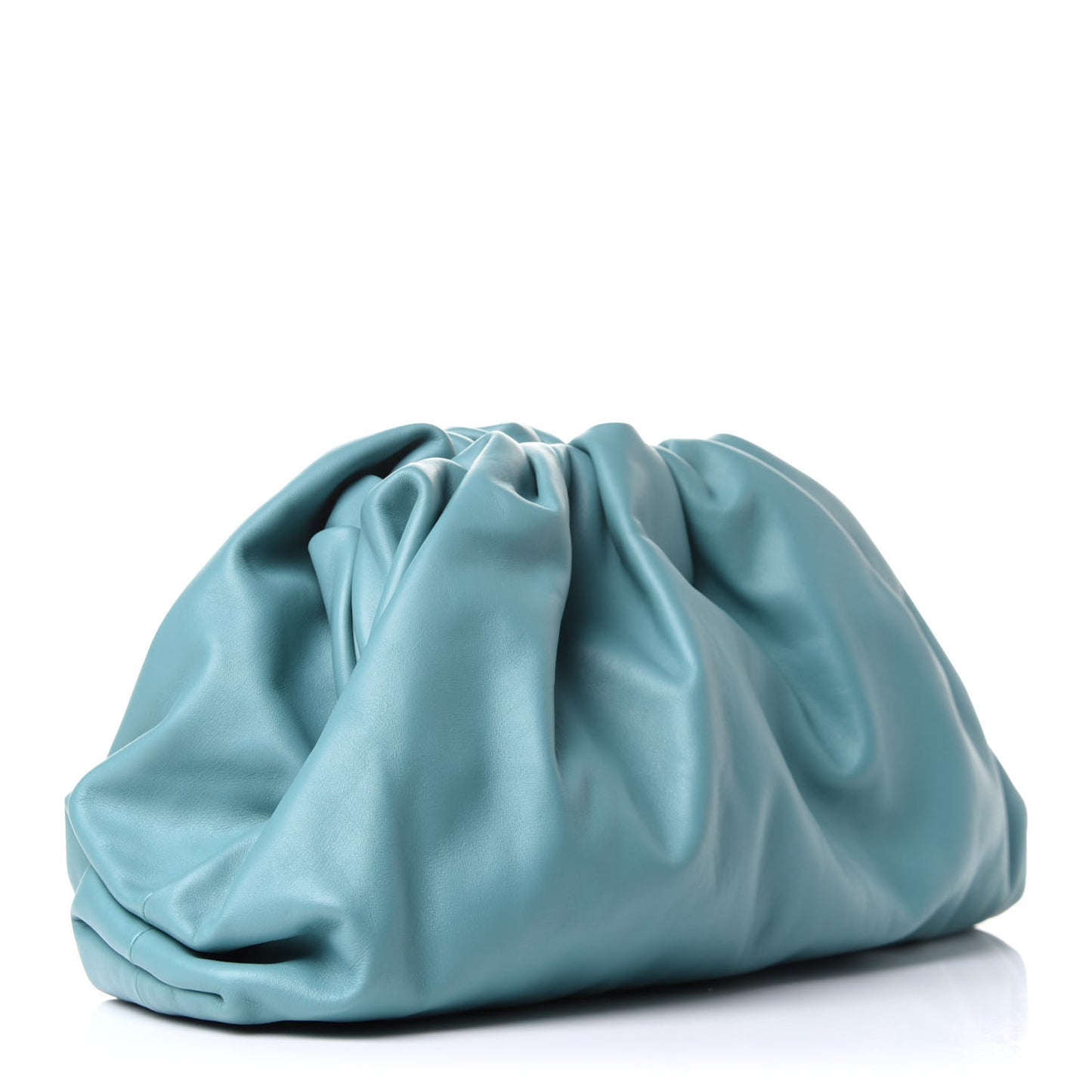 Smooth Butter Calf The Pouch Oversized Clutch Linoleum