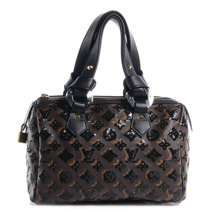 Louis Vuitton Monogram Sequins Eclipse Speedy 28 Black 1 of 7