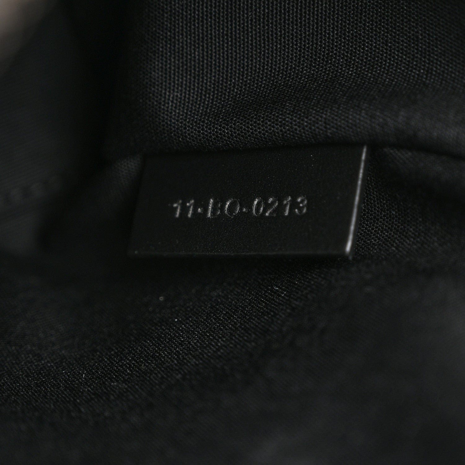 Christian Dior Canvas CD Diamond Lingot 22 Bag Black 7 of 10