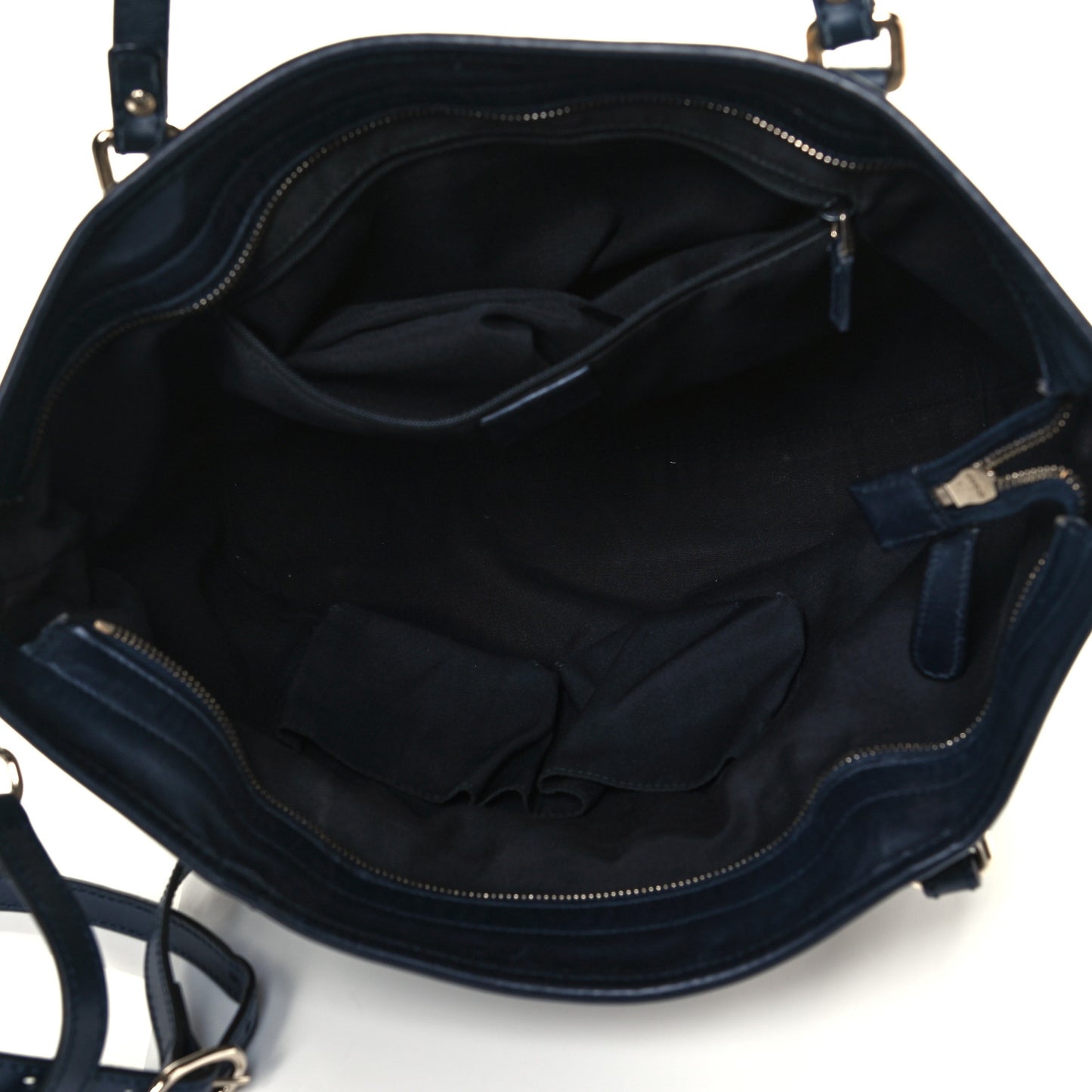 GG Supreme Monogram Medium Joy Tote Navy