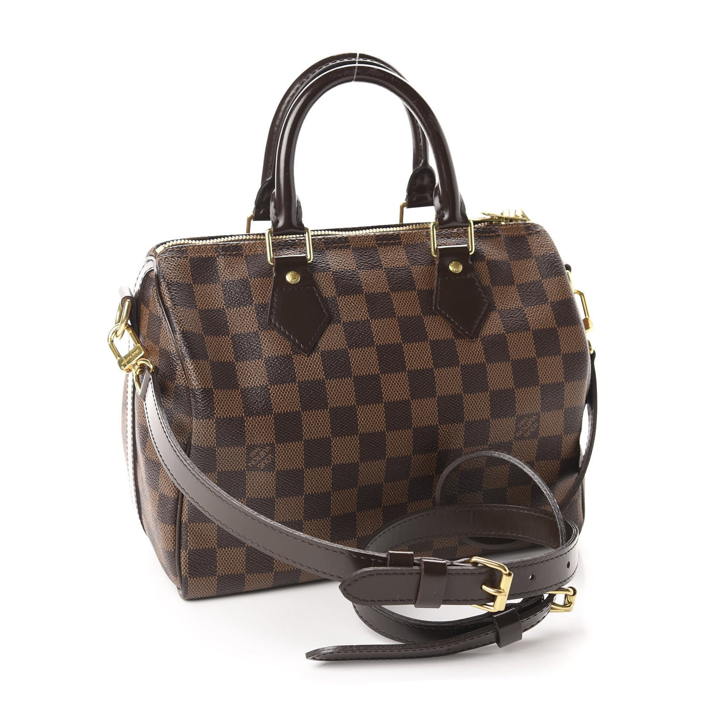 Damier Ebene Speedy Bandouliere 25