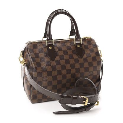 Louis Vuitton Damier Ebene Speedy Bandouliere 25 3 of 14