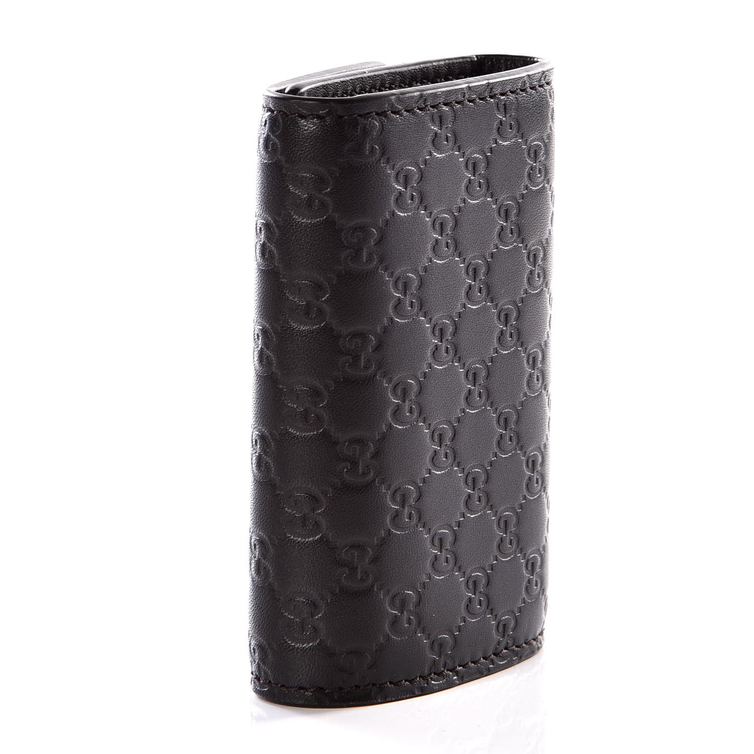 Gucci Microguccissima 6 Key Holder Case Black 2 of 8