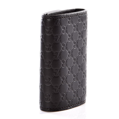 Gucci Microguccissima 6 Key Holder Case Black 2 of 8